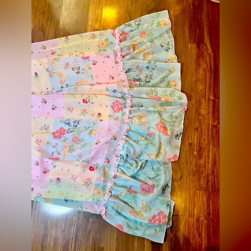 Dolls Kill Pastel Patchwork Maxi Dress - Picture 3 of 7
